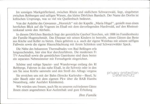 Bamlach Gasthof Storchen – Bild 2