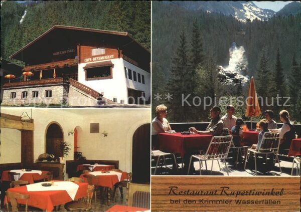 Krimmler Wasserfaelle Restaurant Rupertiwinkel