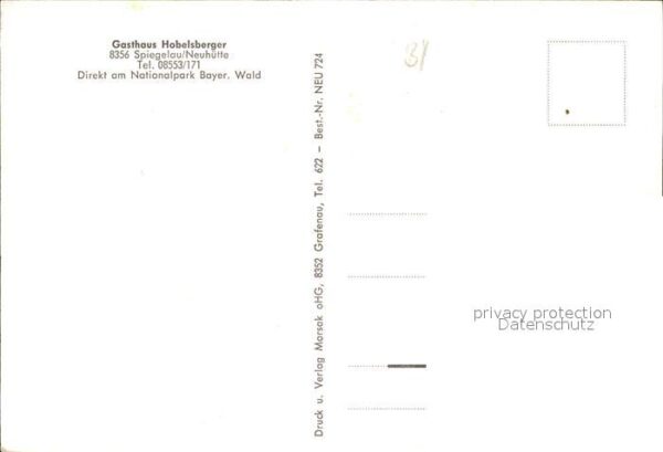 Neuhuette Spiegelau Gasthof Hobelsberger – Bild 2