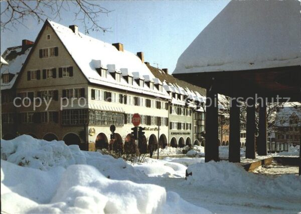 Freudenstadt Marktplatz Geschenkhaus Stock zur Linde