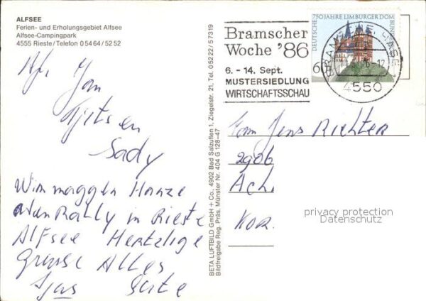 Rieste Alfsee Ferien Erholungsgebiet Alfsee Ca – Bild 2