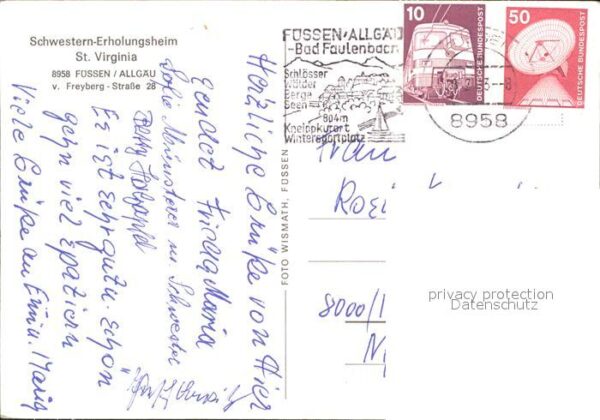 Fuessen Allgaeu Schwestern Erholungsheim St Virginia – Bild 2