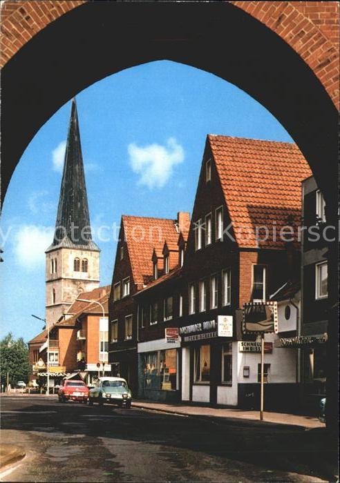 Duelmen Blick durch Lüdinghauser Tor Viktorkirc