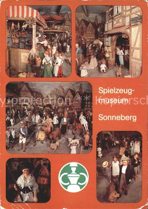Sonneberg Thueringen Spielzeugmuseum Schaugruppe Thüringer K