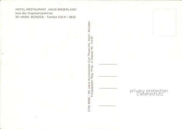 Hann. Muenden Hotel Restaurant Haus Weserland – Bild 2