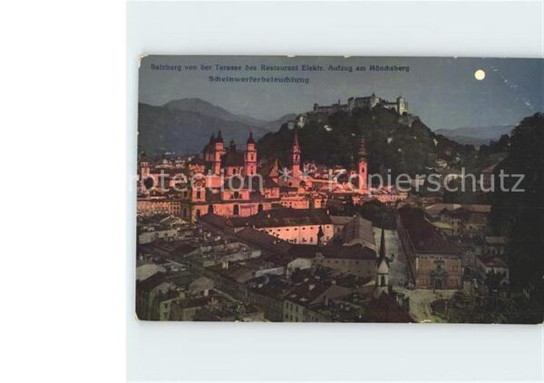 Salzburg Oesterreich Teilansicht