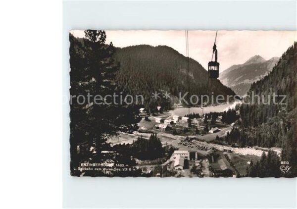 Uttendorf Salzburg Alpengasthof Enzingerboden Seilbahn Wei