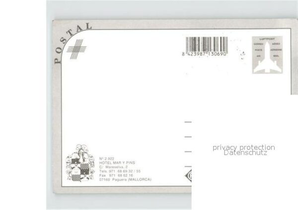 Paguera Mallorca Islas Baleares Hotel Mar y Pins – Bild 2