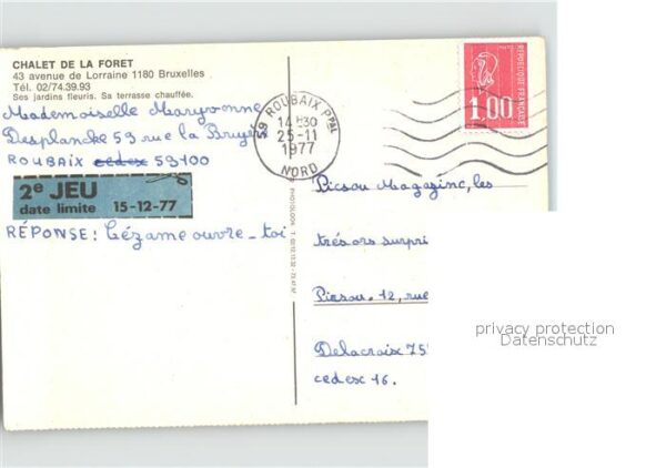 Bruxelles Bruessel Chalet de la Foret – Bild 2
