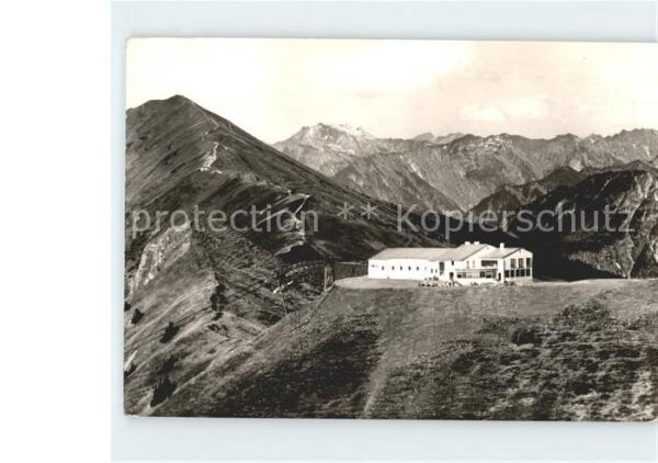 Riezlern Kleinwalsertal Vorarlberg Kanzelwandbahn Berggaststätte Nebelhorn