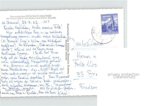 Koetschach-Mauthen Kaernten Cellon Kellerwand Kärnibn – Bild 2
