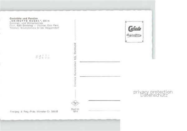 Greising Fliegeraufnahme Gaststätte Skihütte Rus – Bild 2