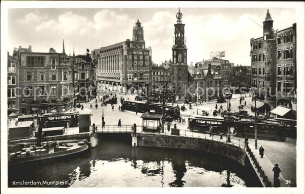 Amsterdam Niederlande Muntplein
