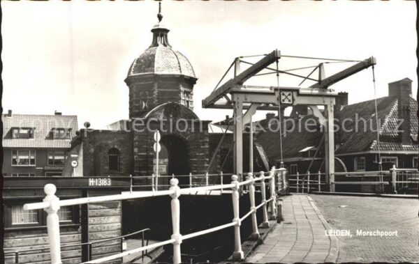 Leiden Morschpoort Ziehbrücke