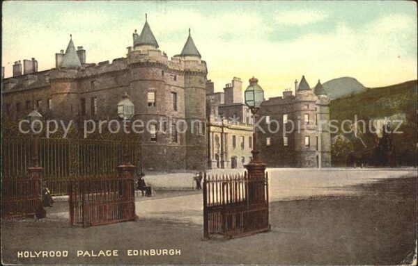 Edinburgh Scotland Holyrood Palace