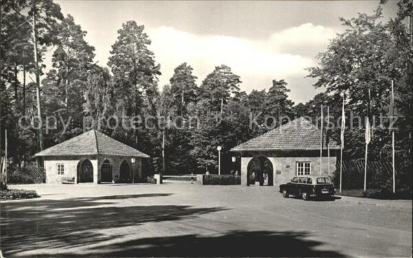 Werbellinsee-Altenhof Pionierrepublik Wilhelm Pieck Haupteing