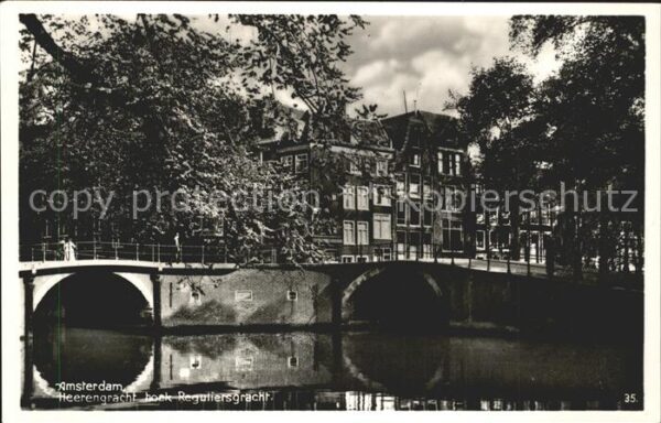 Amsterdam Niederlande Heerengracht Regulierungsgracht