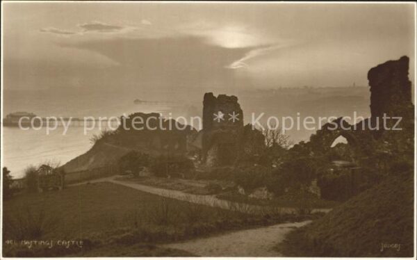 Hastings East Sussex Castle Ruine