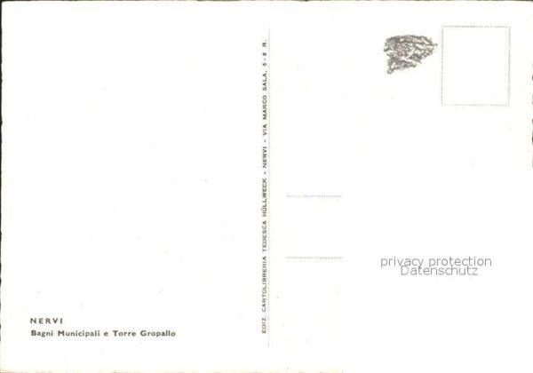Nervi Torre Gropallo Künstlerkarte – Bild 2
