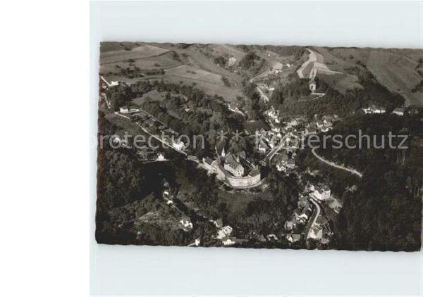 Bensheim Bergstrasse Fliegeraufnahme Schönberg Nibelungenstr
