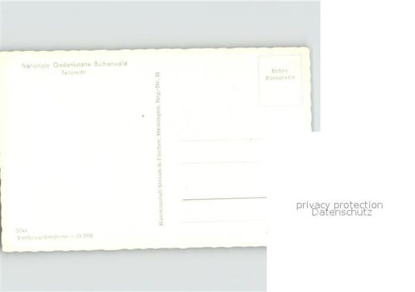 Buchenwald Weimar Nationale Gedenkstätte – Bild 2