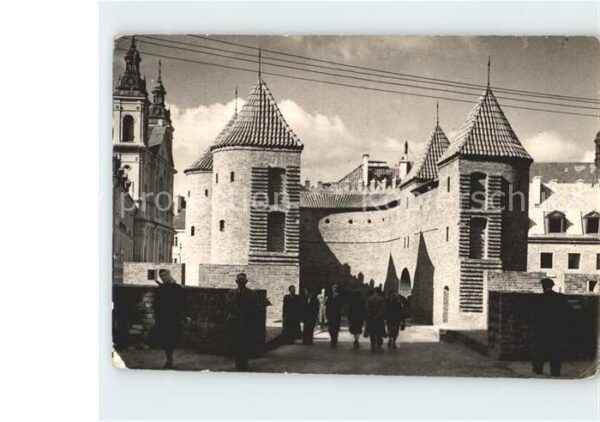 Warschau Masowien Barbakan
