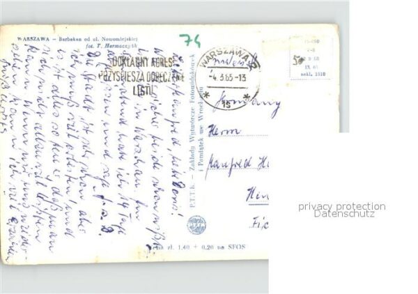 Warschau Masowien Barbakan – Bild 2