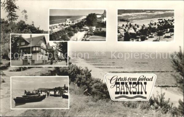 Bansin Ostseebad Strand Boote