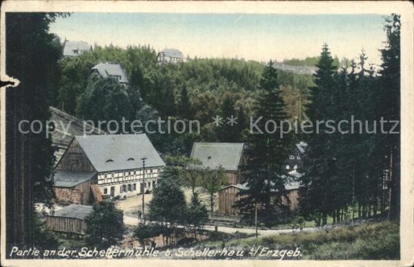 Schellerhau Kindererholungsheim Schellermühle
