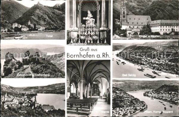 Kamp-Bornhofen Bad Salzig Gnadebild Kirche Kloster Lie