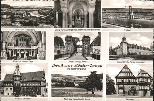 Corvey Ziegenberg Kirche Untergeschoss Freibad