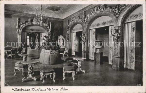 Wiesbaden Kurhaus Grüner Salon