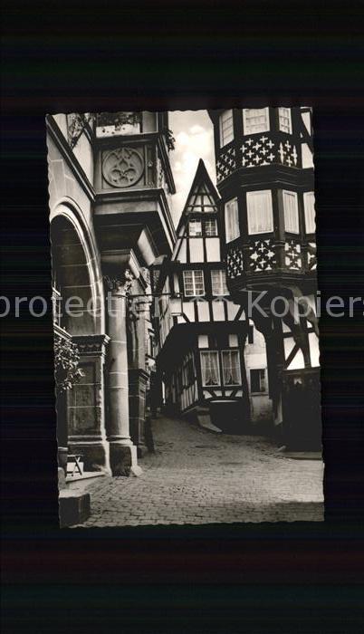 Kues Mittelalterliche Ecke am Markt