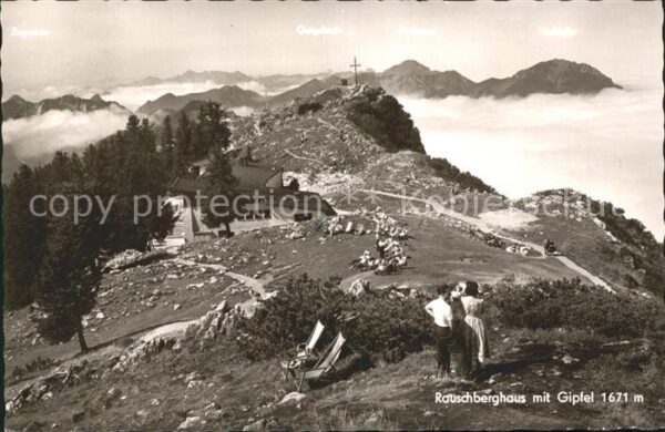 Ruhpolding Rauschberghaus Gipfel