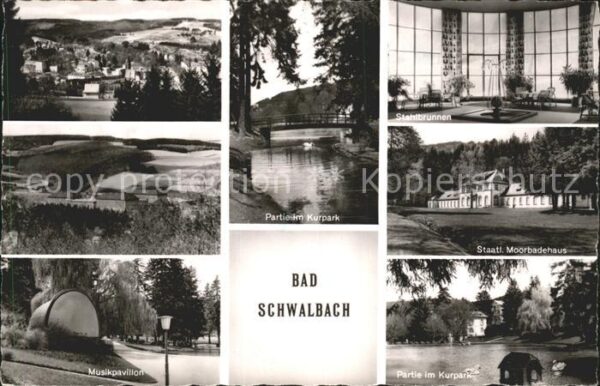 Bad Schwalbach Kurpark Moorbadehaus Stahlbrunnen Musik