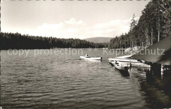 Fichtelgebirge Fichtelsee Boote