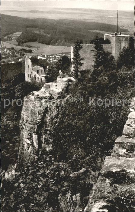 Baden-Baden Blick vom Alten Schloss Hohenbaden