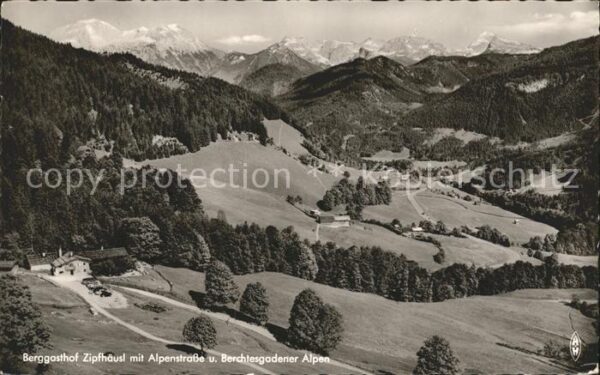Ramsau Berchtesgaden Berggasthof Zipfhäusl Alpenstrasse