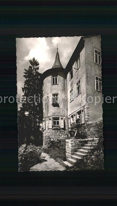 Tuebingen Hölderlinturm Denkmal