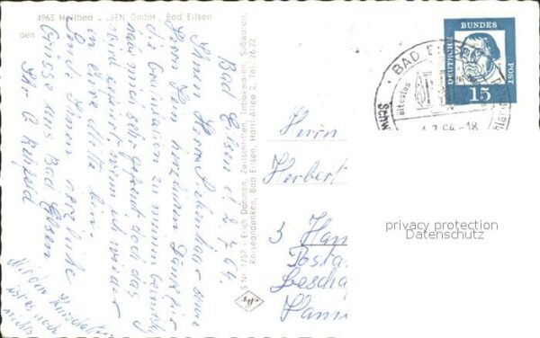 Bad Eilsen Sanatorium Wilsen Georg Wilhelm Haus – Bild 2