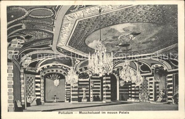Potsdam Muschelsaal neuen Palais