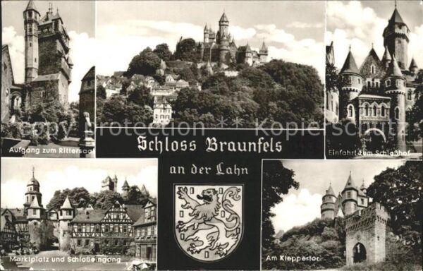 Braunfels Schloss Einfahrt Schlosshof Kieppertor