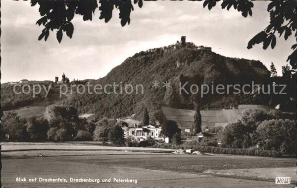 Drachenfels Drachenburg Petersberg