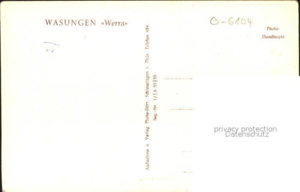Wasungen Ortsansicht Werra – Bild 2