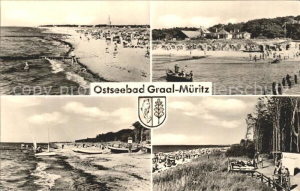 Graal-Mueritz Ostseebad Strandansichten