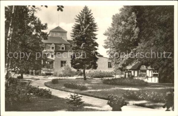 Bad Wilsnack Kurgarten Kurhaus