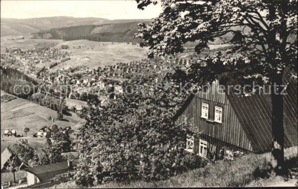 Klingenthal Vogtland Blick vom Aschberg