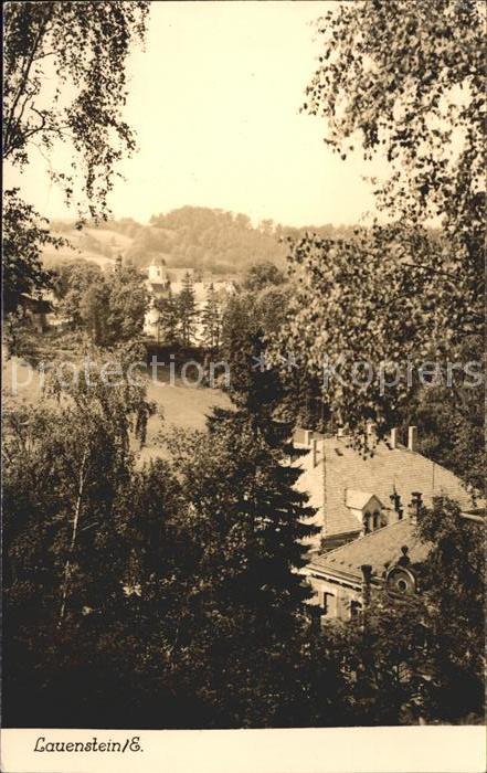 Lauenstein Erzgebirge Ortsansicht