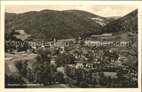 Sitzendorf Thueringen Ortsansicht