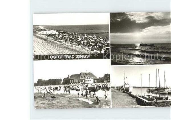 Zingst Ostseebad HO Gaststätte Kurhaus Am Hafen